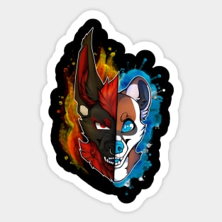 Double Trouble Sticker